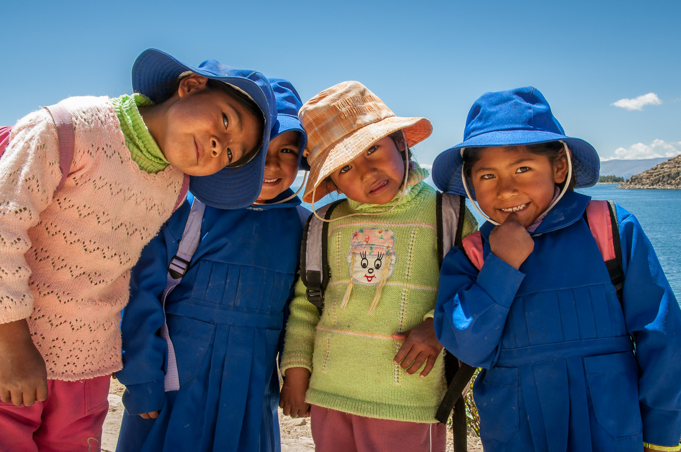 Bolivian Schoolgirls